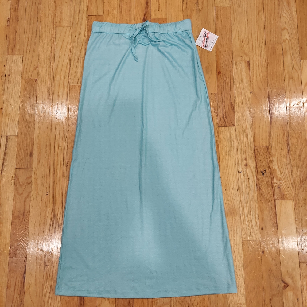NWT BONGO Light Teal Maxi Skirt (M)